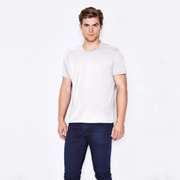 Men’s Euro Style T-Shirt 130gsm White